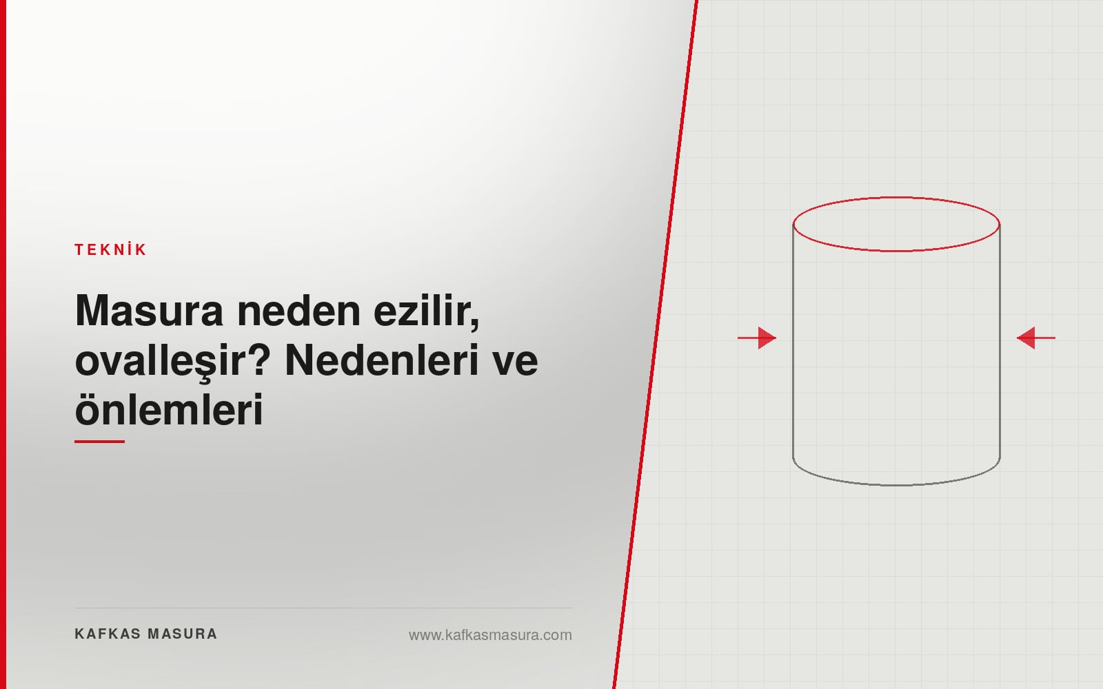 Masura neden ezilir, ovalleşir? Nedenleri ve önlemleri — Kafkas Masura