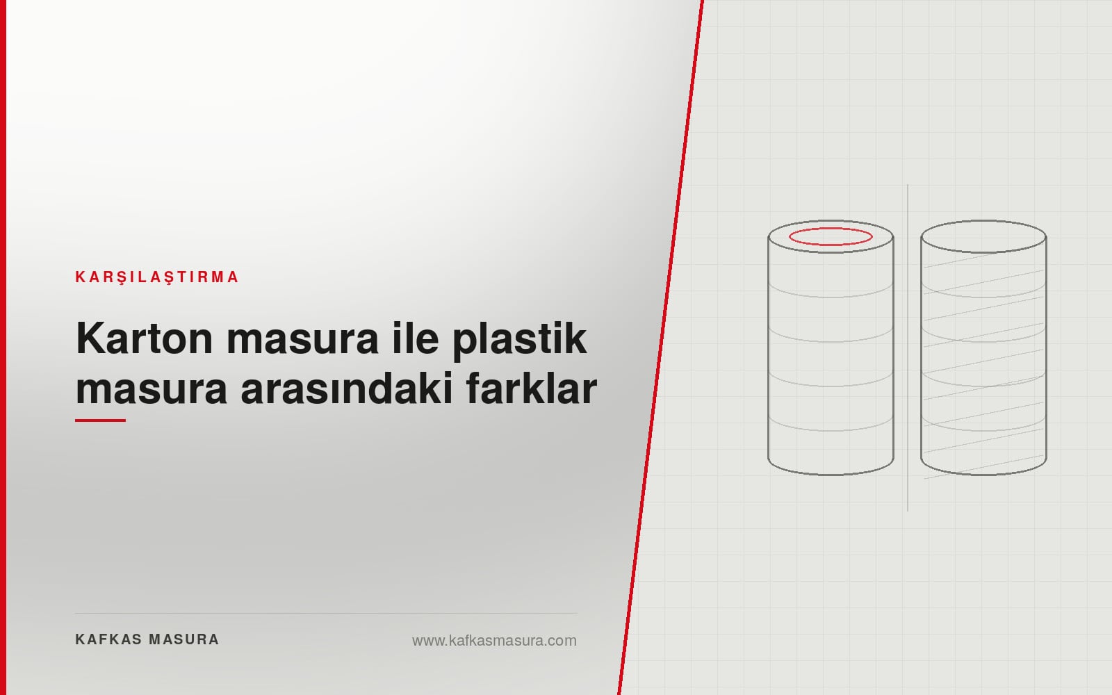 Karton masura ile plastik masura arasındaki farklar — Kafkas Masura